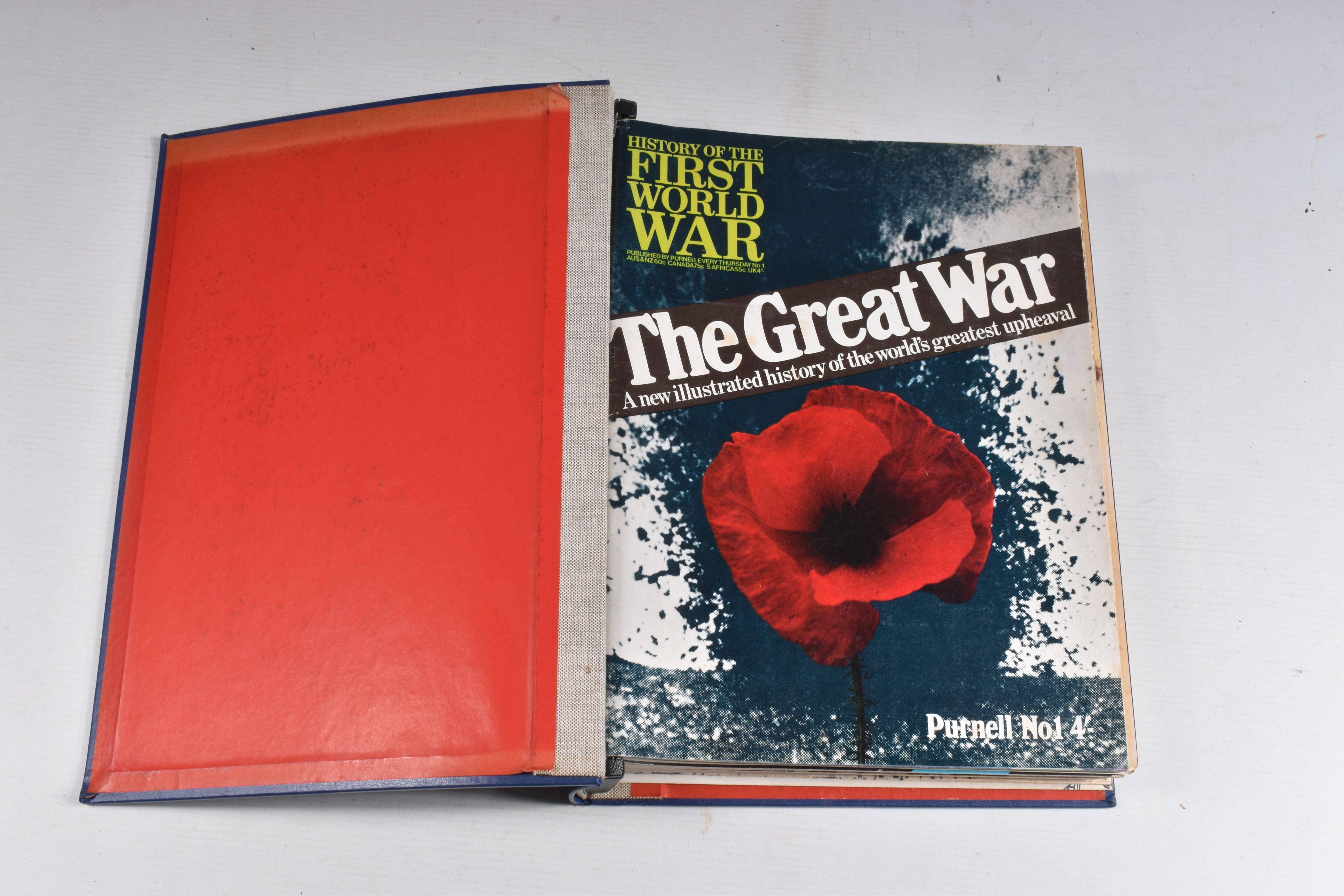 A COMPLETE SIXTEEN VOLUMES OF PURNELLS HISTORY OF WWI AND WWII, all appear to be in good - Image 3 of 9