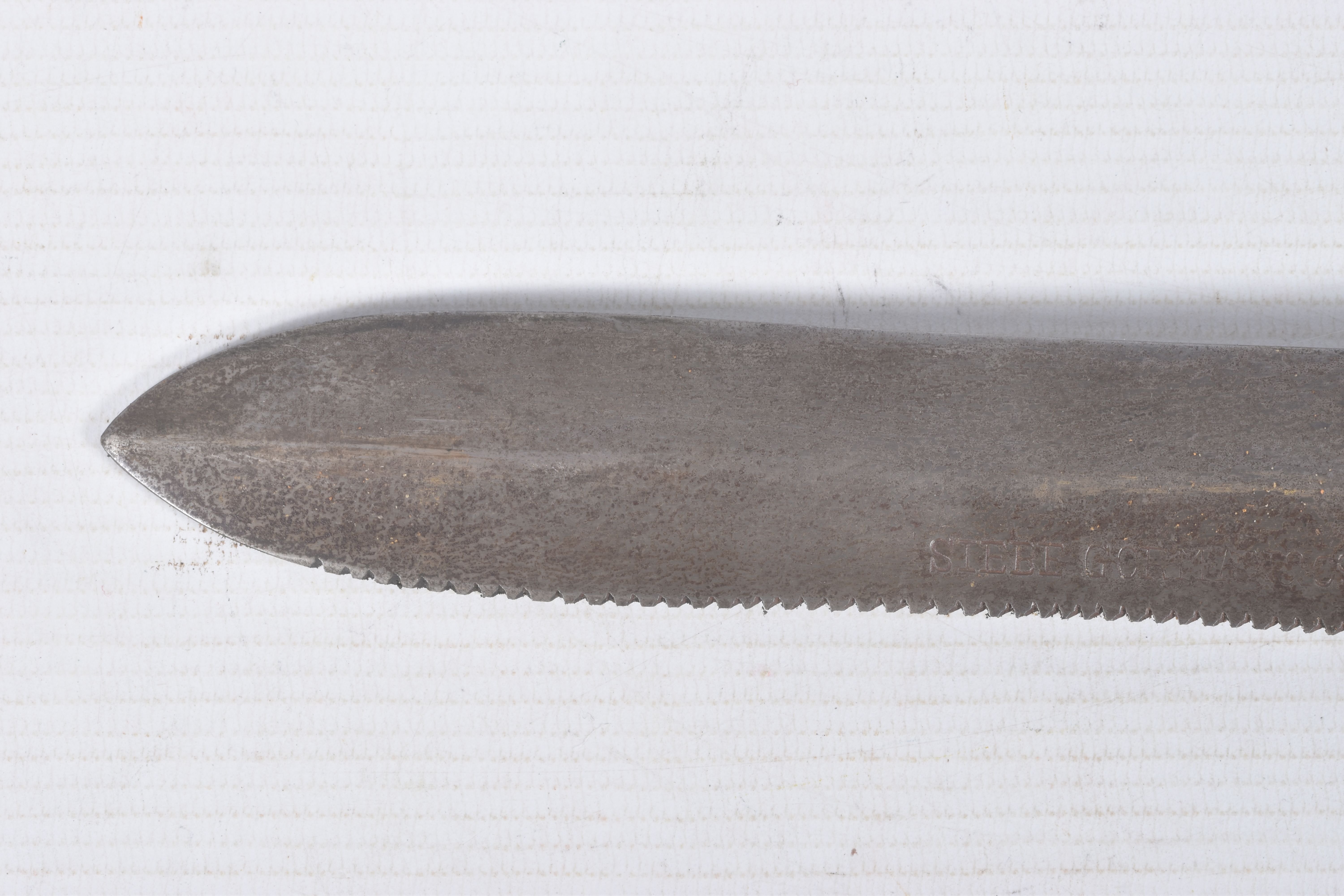 A SIEBE GORMAN DIVERS KNIFE, the blade is clearly marked Siebe Gorman and Co and features a double - Image 15 of 21