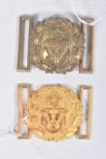 AN IMPERIAL GERMANY NAVY OFFICERS BELT BUCKLE, this is the 1890 pattern version and was used on