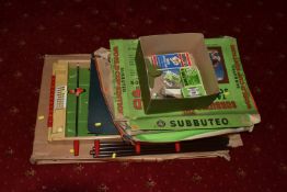 A BOXED SUBBUTEO WORLD CUP EDITION SET, incomplete but does include Jules Rimet Trophy, majority