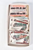 A QUANTITY OF UNBUILT MICROMODELS CARD KITS, assorted locomotives, coaching stock and lineside