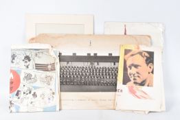 A COLLECTION OF WWII POSTERS, PHOTOS AND OTHER MILITARY PICTURES, this lot includes a WWII era