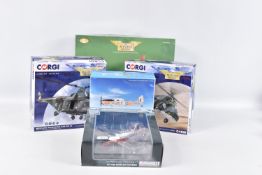 FIVE BOXED AIRCRAFT MODELS, all 1/72 scale, Corgi Classics Aviation Archive R.A.F. Trainers
