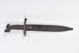 A SPANISH MAUSER BAYONET, this has a bolo blade and it has a faint Toledo stamp on it and the