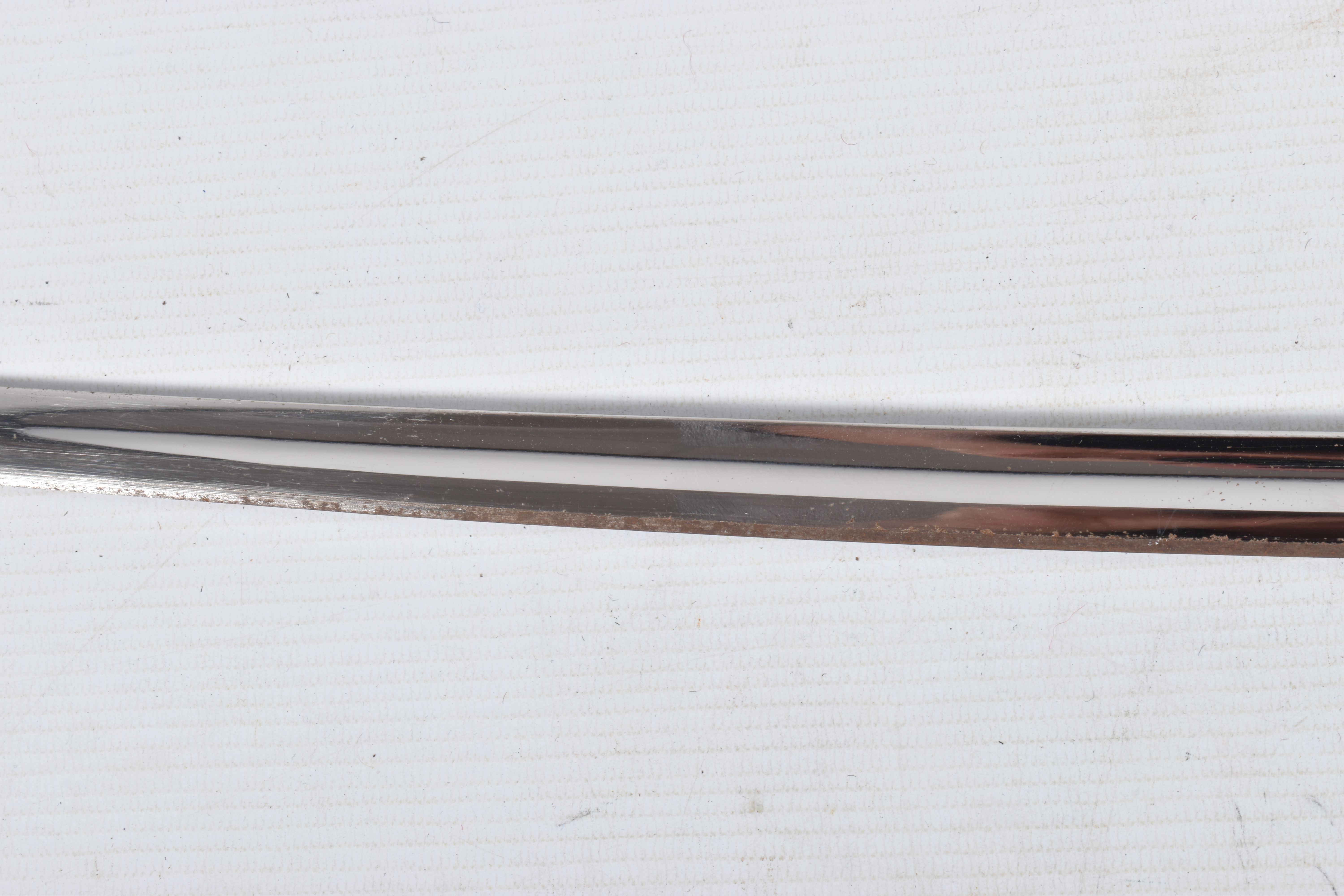A GERMAN ARMY OFFICERS SWORD MADE BY WKC, the blade is un-etched, the knights head and WKC makers - Image 20 of 30