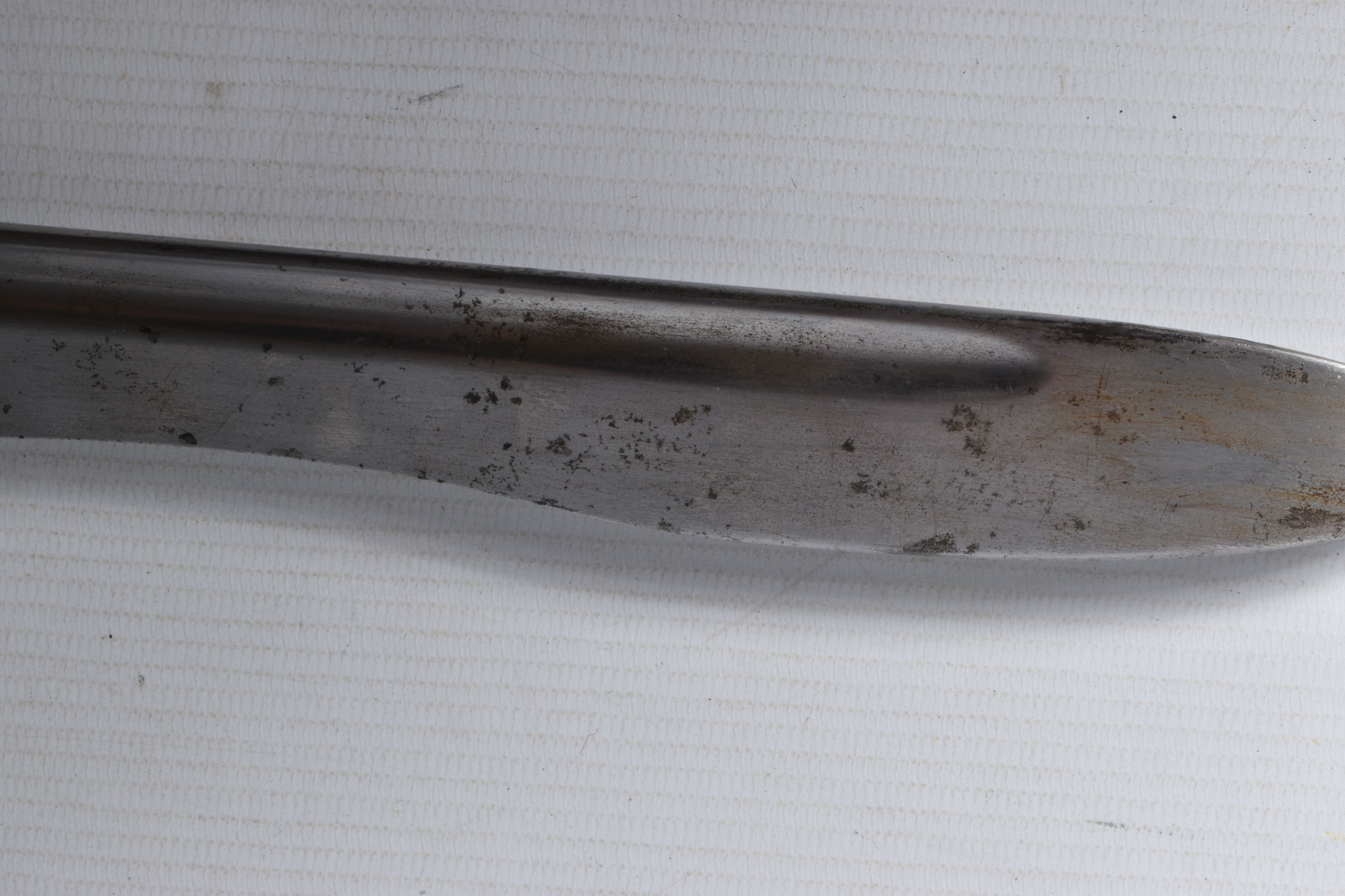 A SPANISH MAUSER BAYONET, this has a bolo blade and it has a faint Toledo stamp on it and the - Image 21 of 25