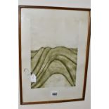 MARILYN WEB (NEW ZEALAND 1937-2021) A LIMITED EDITION ETCHING DEPICTING A LANDSCAPE, signed and