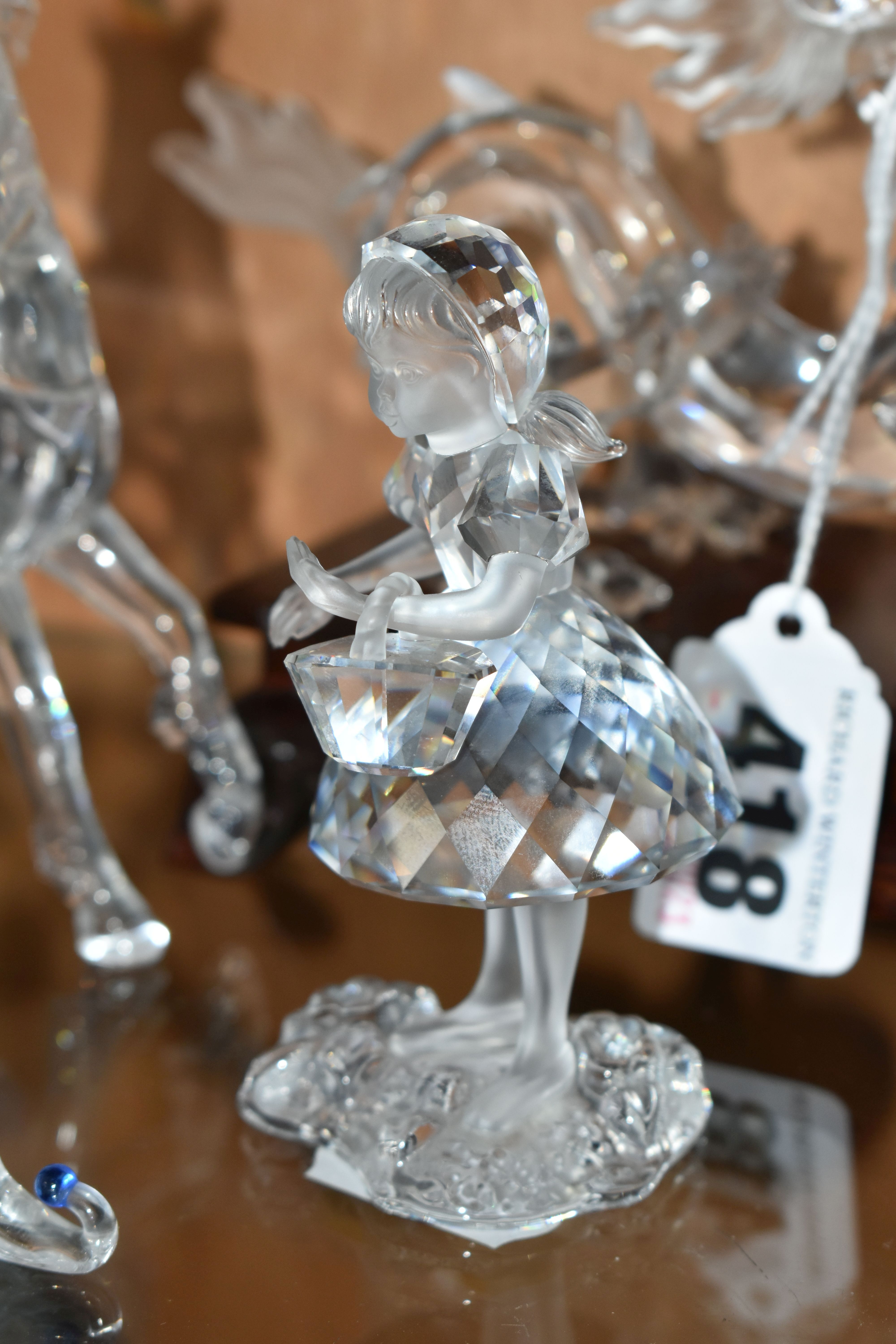 A GROUP OF SWAROVSKI CRYSTAL SCULPTURES FROM THE 'FABLES AND TALES' AND 'FAIRY TALES' COLLECTIONS, - Image 9 of 10