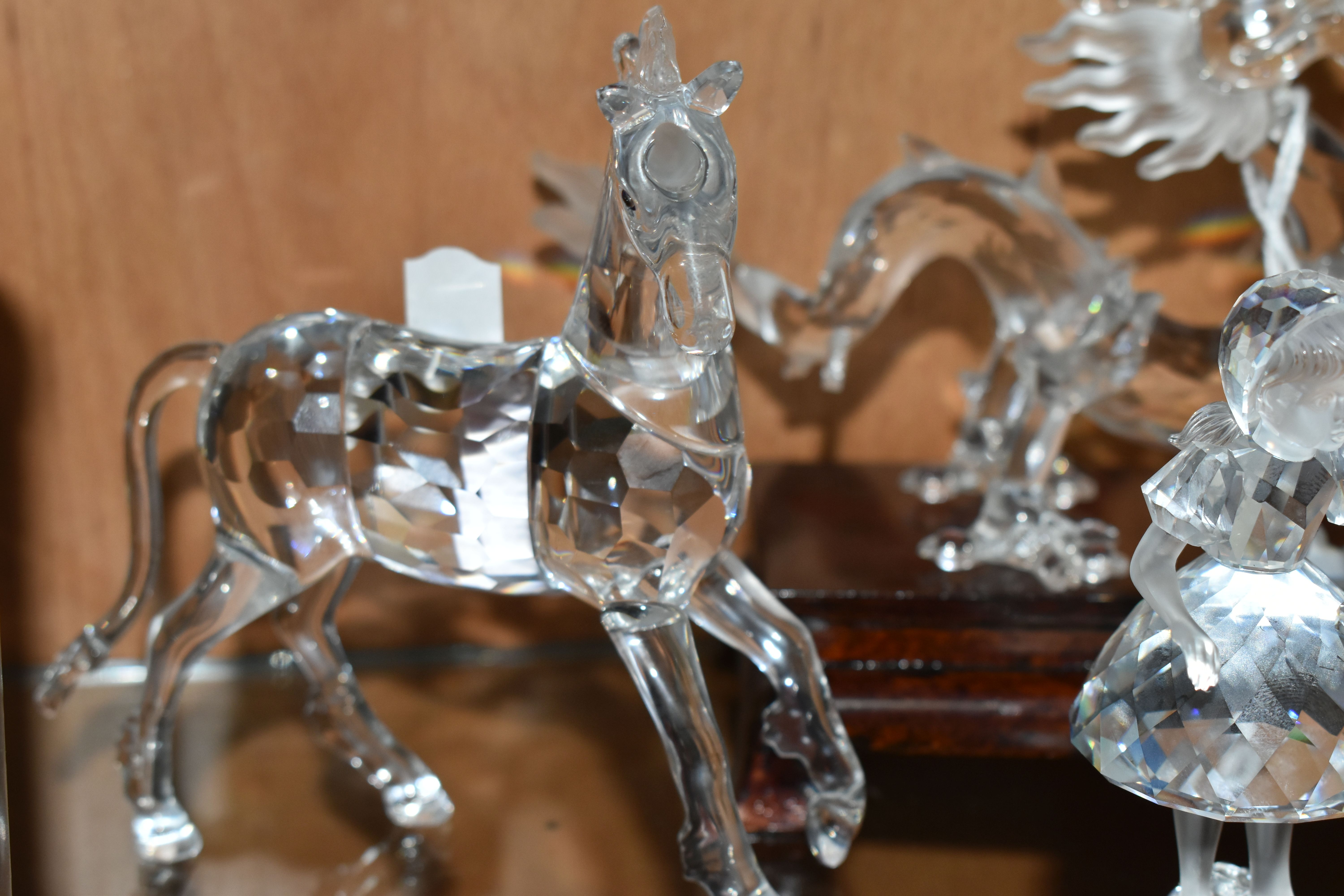 A GROUP OF SWAROVSKI CRYSTAL SCULPTURES FROM THE 'FABLES AND TALES' AND 'FAIRY TALES' COLLECTIONS, - Image 5 of 10