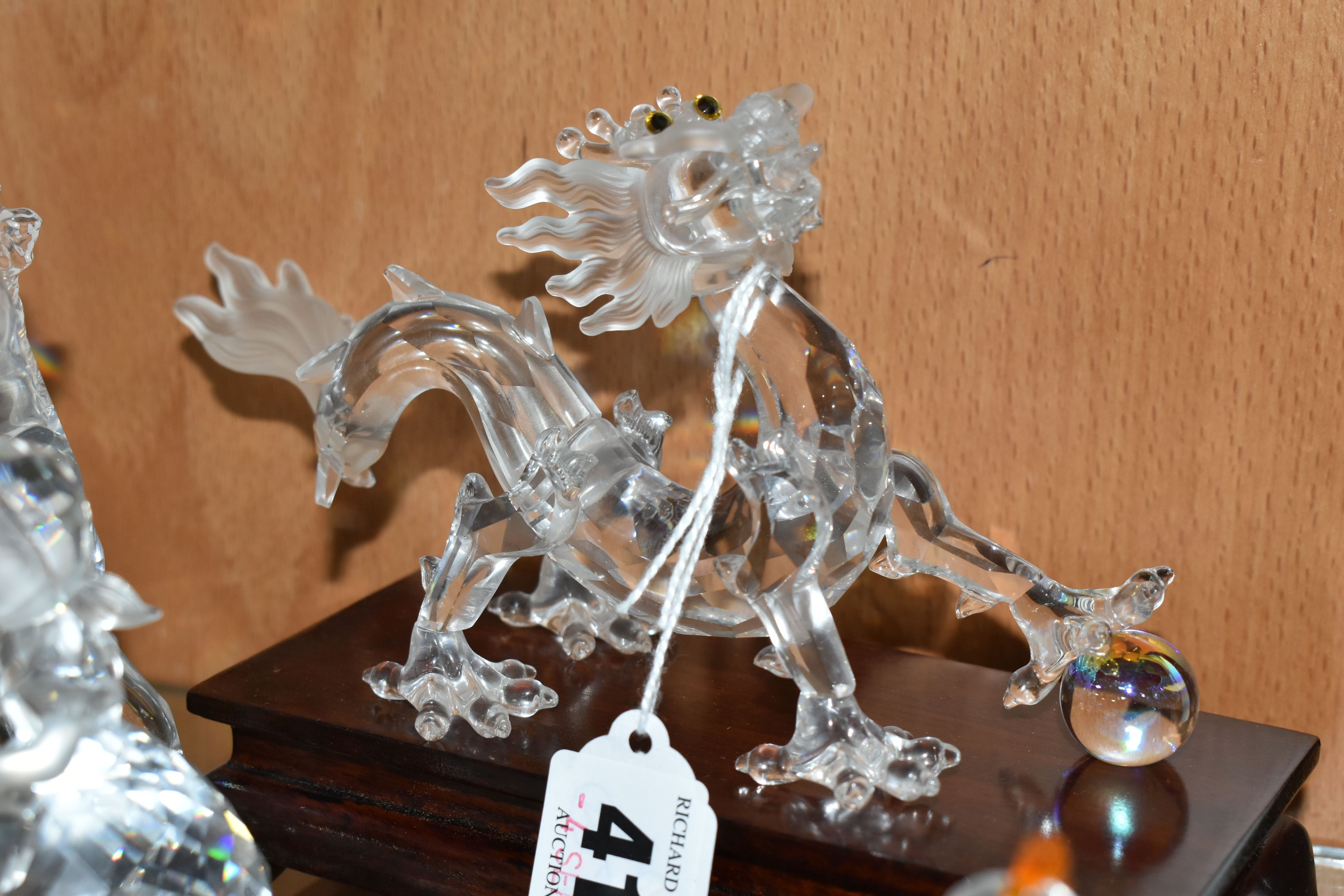 A GROUP OF SWAROVSKI CRYSTAL SCULPTURES FROM THE 'FABLES AND TALES' AND 'FAIRY TALES' COLLECTIONS, - Image 7 of 10