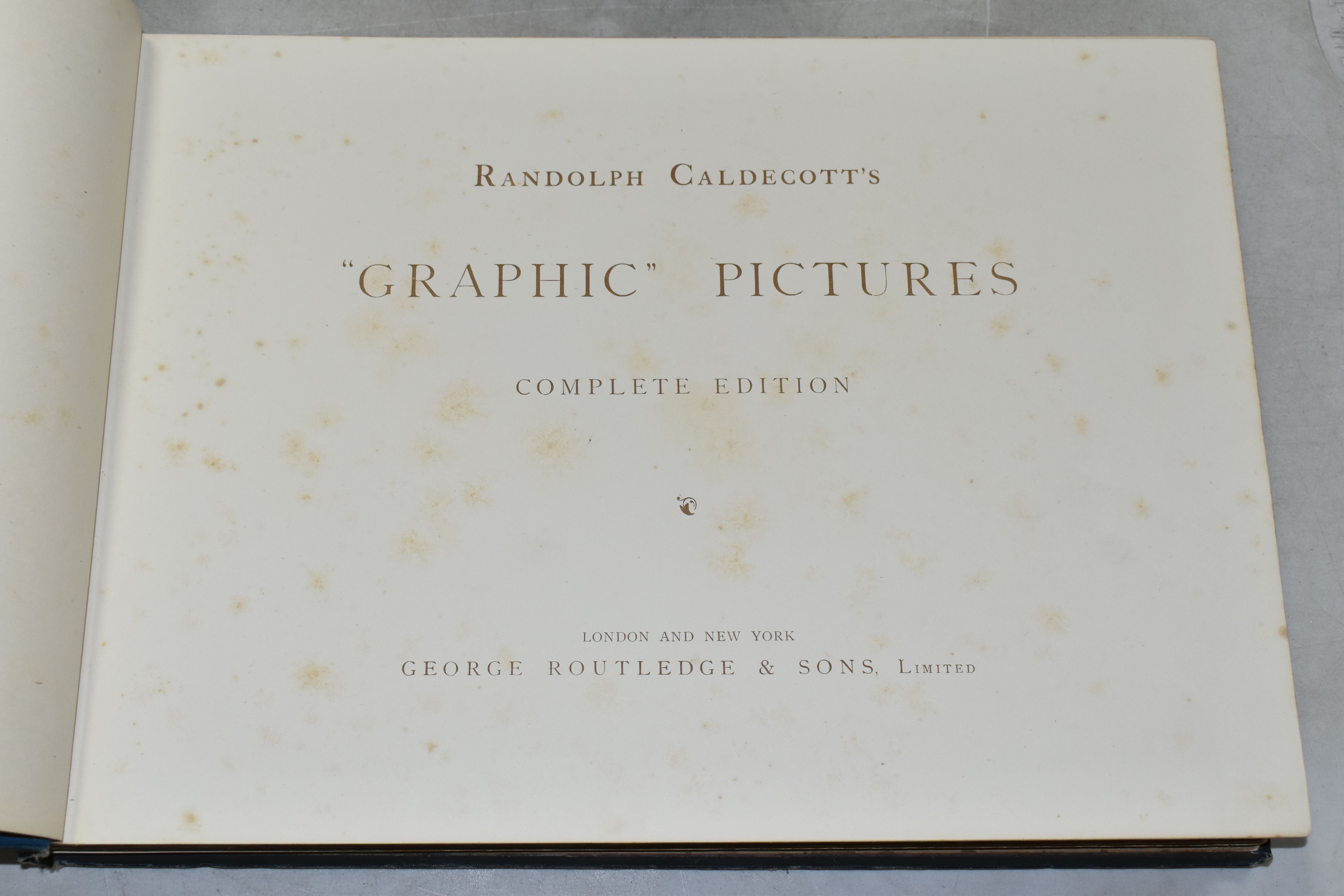 RANDOLPH CALDECOTT'S 'GRAPHIC' PICTURES, Complete Edition, published by George Routledge & Sons (1) - Image 2 of 16