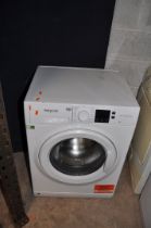 A HOTPOINT LB2006C WASHING MACHINE width 60cm x depth 55cm x height 84cm (PAT pass, powers up,