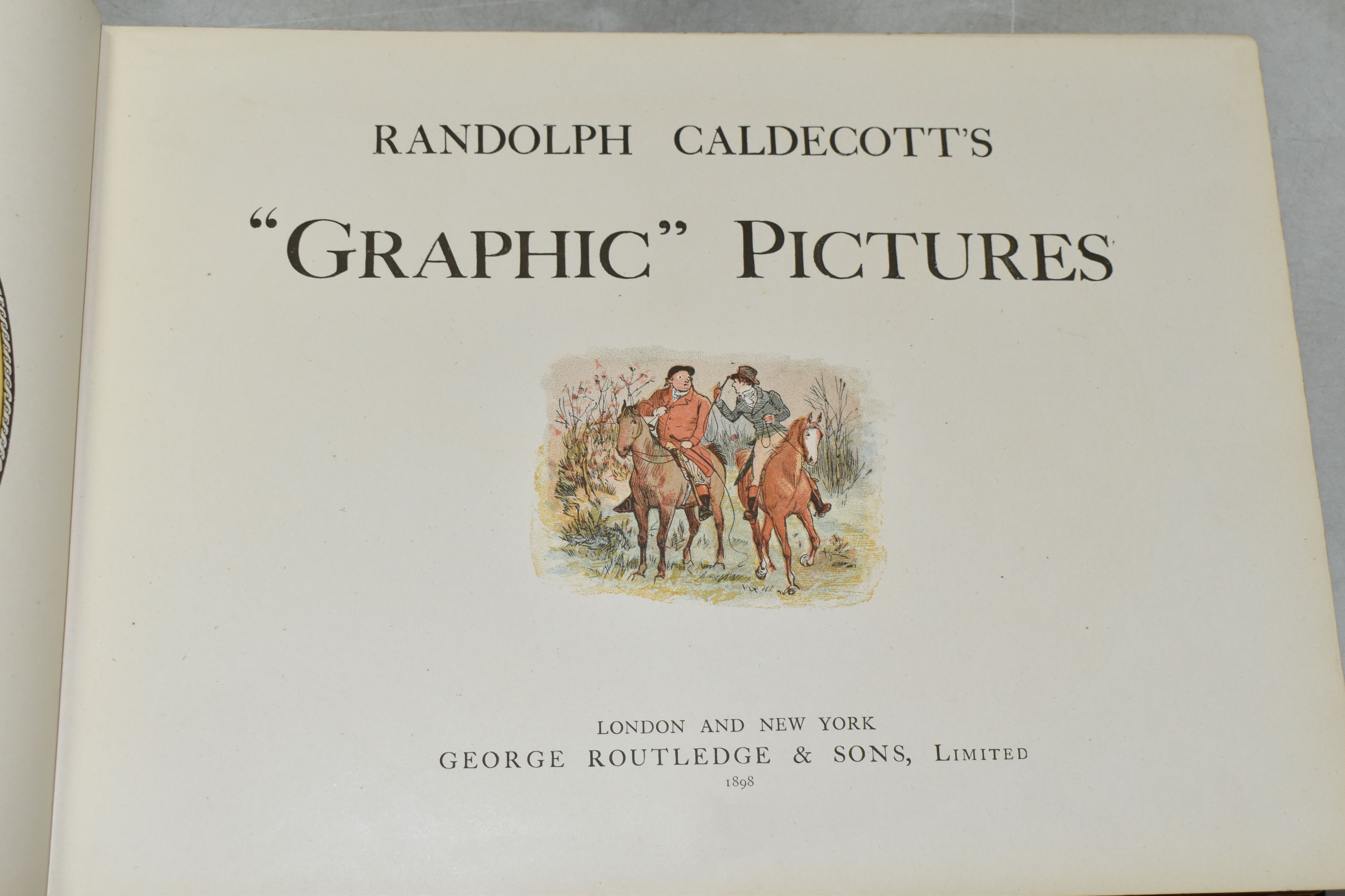 RANDOLPH CALDECOTT'S 'GRAPHIC' PICTURES, Complete Edition, published by George Routledge & Sons (1) - Image 4 of 16