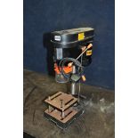 A CHALLENGER MPD6488 PILLAR DRILL height 58cm and a Black and Decker Professional P7505 bench