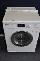 A MIELE W CLASSIC ECO WASHING MACHINE width 60cm x depth 60cm x height 85cm (PAT pass, powers up,