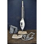 A SHARK PROFESSIONAL STEAM CLEANER with attachments (PAT pass and working)