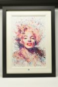 DANIEL MERNAGH (BRITISH CONTEMPORARY) 'SHOW GIRL', a signed limited edition print on paper depicting