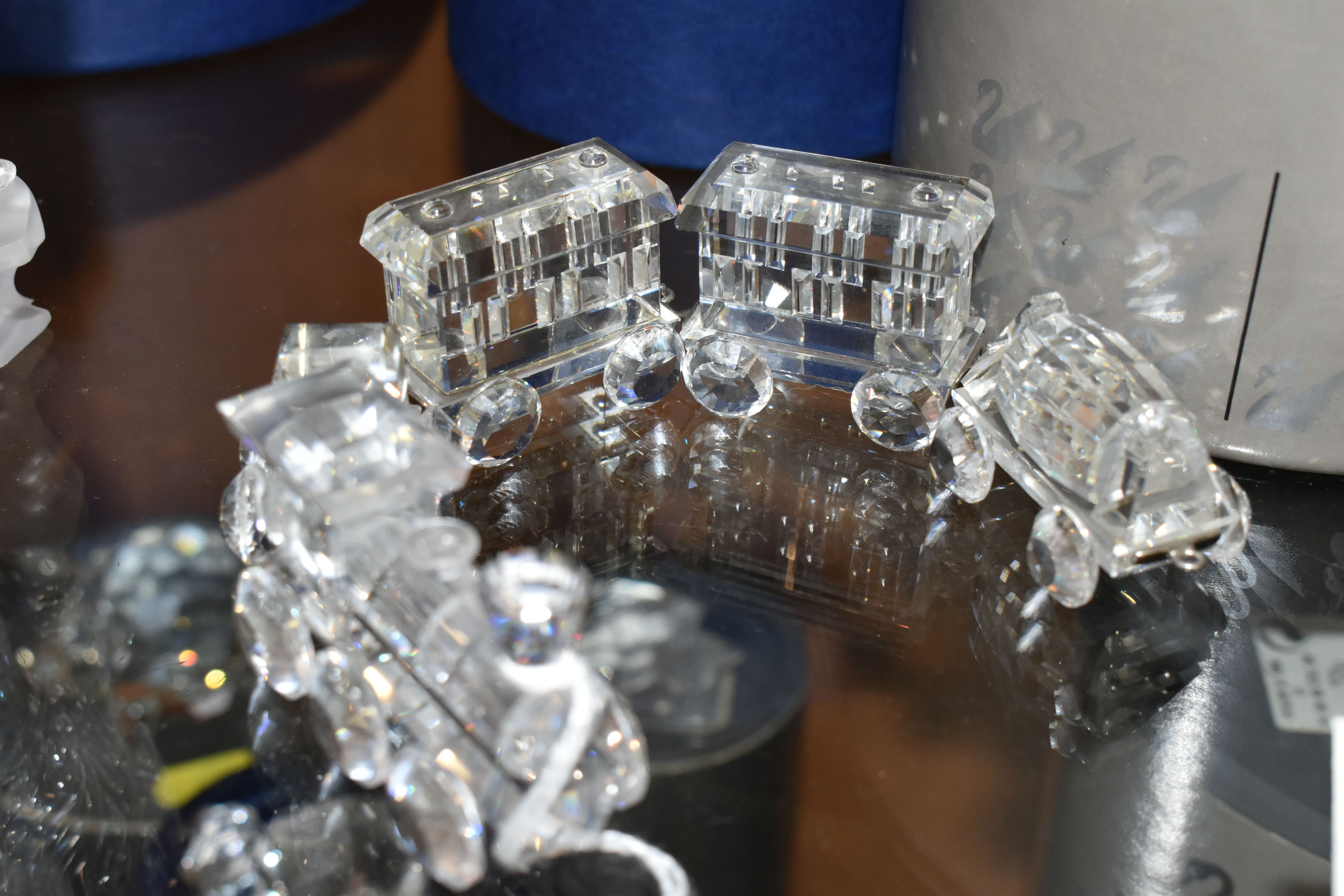 A GROUP OF SWAROVSKI CRYSTAL SCULPTURES FROM THE 'WHEN WE WERE YOUNG' COLLECTION, comprising - Image 3 of 7