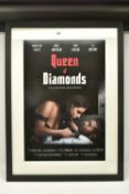 VINCENT KAMP (BRITISH CONTEMPORARY) 'QUEEN OF DIAMONDS', a limited edition silkscreen print on