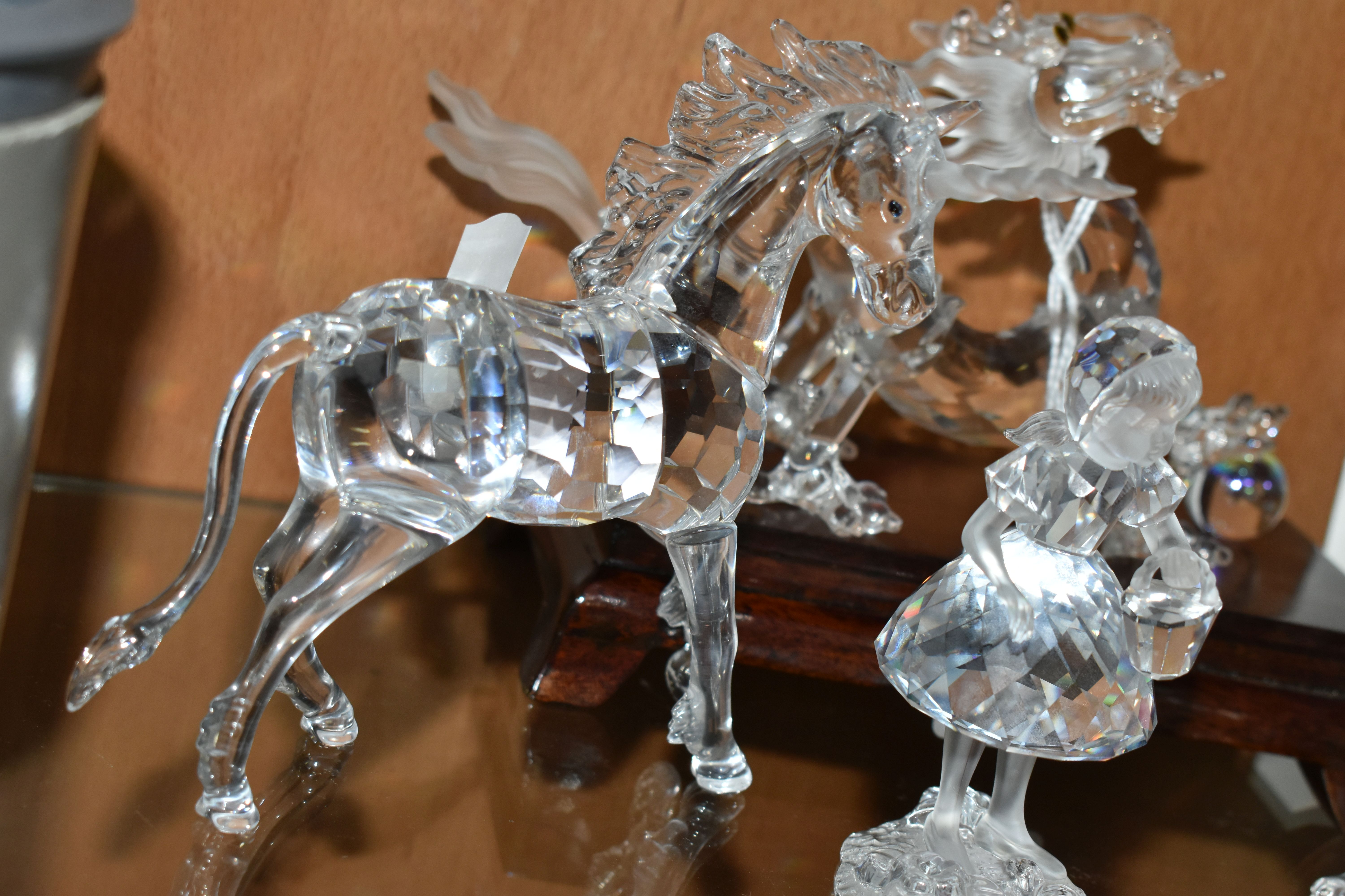 A GROUP OF SWAROVSKI CRYSTAL SCULPTURES FROM THE 'FABLES AND TALES' AND 'FAIRY TALES' COLLECTIONS, - Image 6 of 10