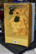 A BOXED MERRYTHOUGHT TEDDY BEAR, 'The Artist' BH12PD, height 12 inches, in original box (1) (