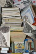 ONE BOX OF EPHEMERA comprising a collection of Cigarettes Cards in '1d' albums and cigarette