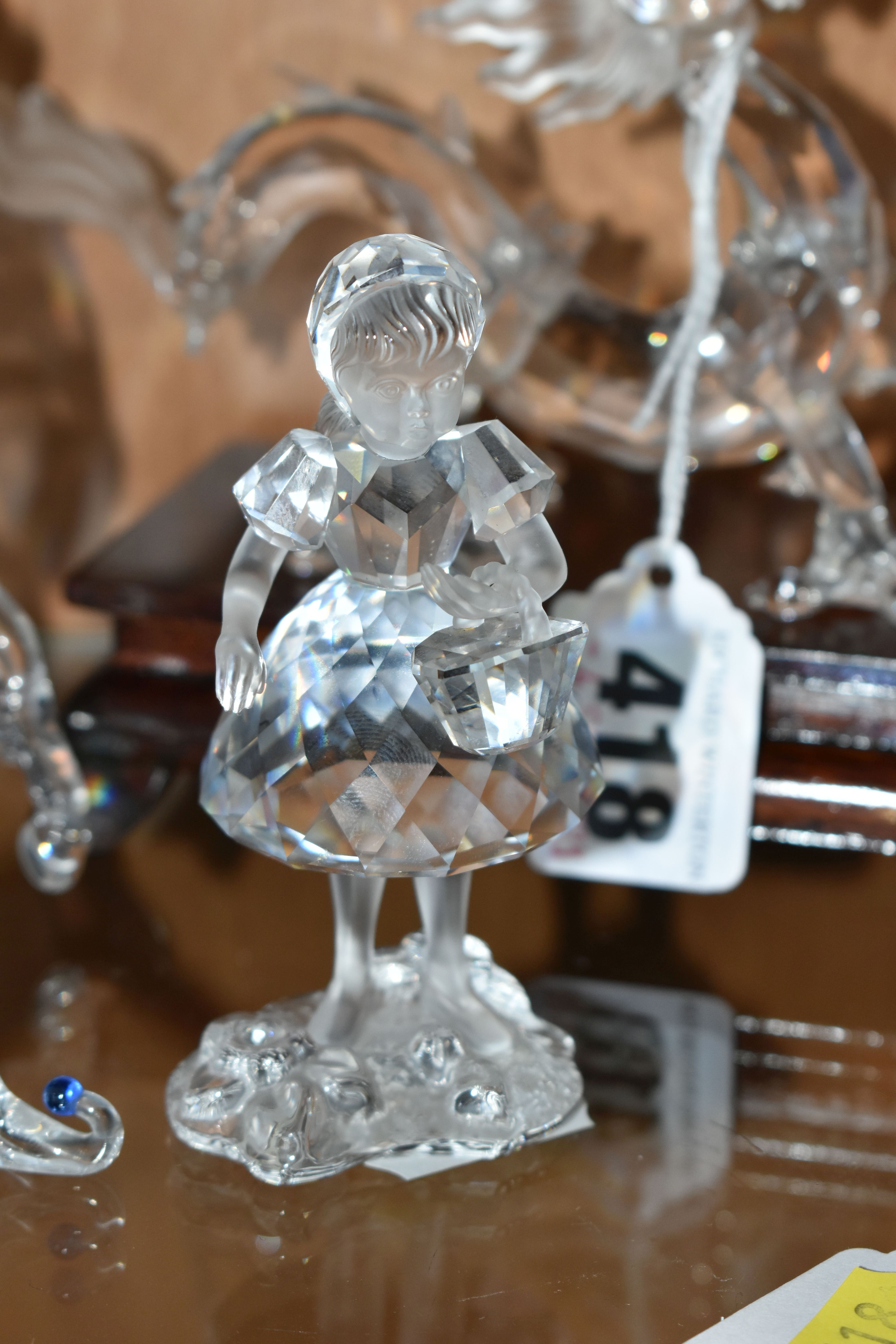 A GROUP OF SWAROVSKI CRYSTAL SCULPTURES FROM THE 'FABLES AND TALES' AND 'FAIRY TALES' COLLECTIONS, - Image 3 of 10