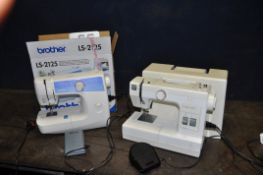 A BOXED BROTHER LS-2125 SEWING MACHINE and a Dorina Hobby 303 sewing machine