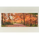 TIMMY MALLETT (BRITISH CONTEMPORARY) 'WOODLAND WALK', a signed limited edition box canvas print,