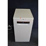 A BOSCH SPS4HMW53G SLIMLINE DISHWASHER width 45cm x depth 60cm x height 85cm (PAT pass and powers up