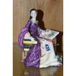 A ROYAL DOULTON 'MARY TUDOR' FIGURINE, HN3834, limited edition, numbered 904/5000 (1) (Condition