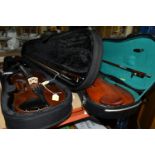 A MURDOCH, MURDOCH AND CO 'THE MAIDSTONE VIOLIN with case and bow and a Chinese model MV005 (