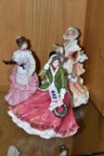THREE ROYAL DOULTON FIGURINES, comprising Prestige: Festive Wishes HN4898, limited edition