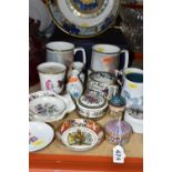 A SELECTION OF GIFT WARES ETC, to include a boxed Royal Worcester 200AD Millennium bowl designed and