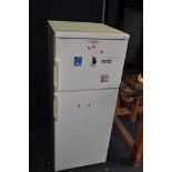 A WHIRLPOOL FRIDGE FREEZER width 50cm x depth 56cm x height 123cm (PAT pass and working at 5 and -18