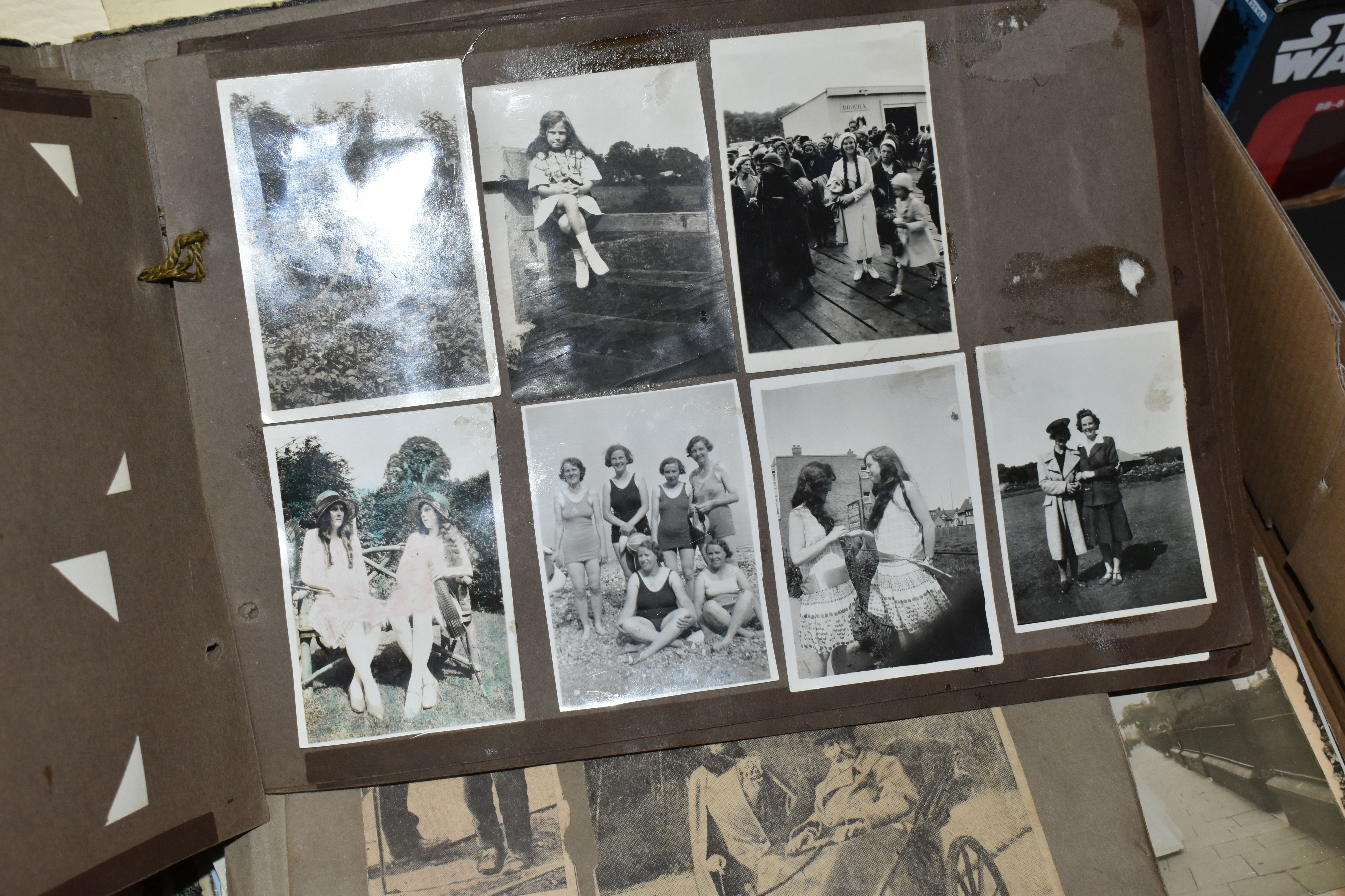 A BOX OF VINTAGE FAMILY PHOTOGRAPHS, largely first half of the twentieth century, with some - Image 3 of 3