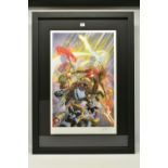 ALEX ROSS FOR DC COMICS (AMERICAN CONTEMPORARY) 'GUARDIANS OF THE GALAXY', a signed limited