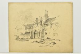 CIRCLE OF JOHN FLOWER OF LEICESTER (1767-1849) 'SOUTH WINGFIELD MANOR, DERBYSHIRE', an unsigned