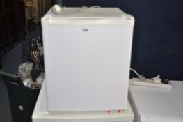 A CURRYS ESSENSIALS COUNTERTOP FREEZER MODEL NUMBER CTF34W15, width 44cm x depth 50cm x height