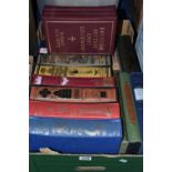 ONE BOX OF FOLIO SOCIETY BOOKS comprising twenty one miscellaneous titles, all in original slip