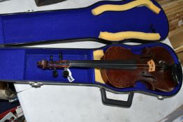 A JOHN G MURDOCH & CO OF LONDON 'THE MAIDSTONE' VIOLIN, single piece back, label to the interior,