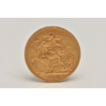 A FULL SOVEREIGN COIN, 1913 George and the Dragon, George V, approximate gross weight 8 grams,