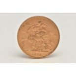 A FULL SOVEREIGN COIN, 1912 George and the Dragon, George V, approximate gross weight 8 grams,