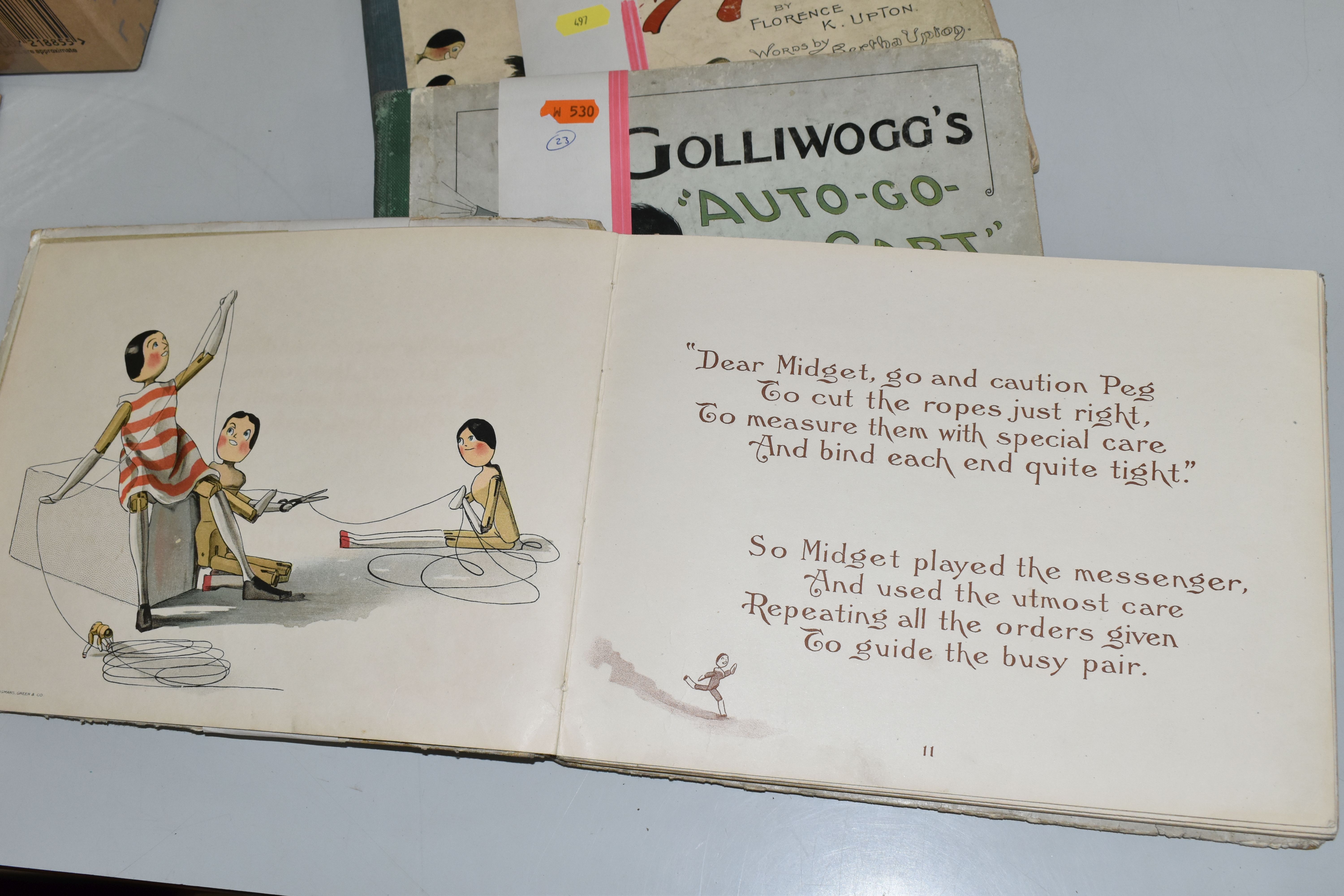 UPTON; Florence K, three vintage book titles from the Author, The Golliwogg's Air-Ship, The - Image 3 of 12
