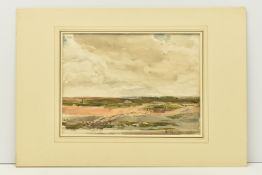 THOMAS COLLIER (1840-1891) AN OPEN LANDSCAPE, signed and dated July 1878 bottom right, watercolour