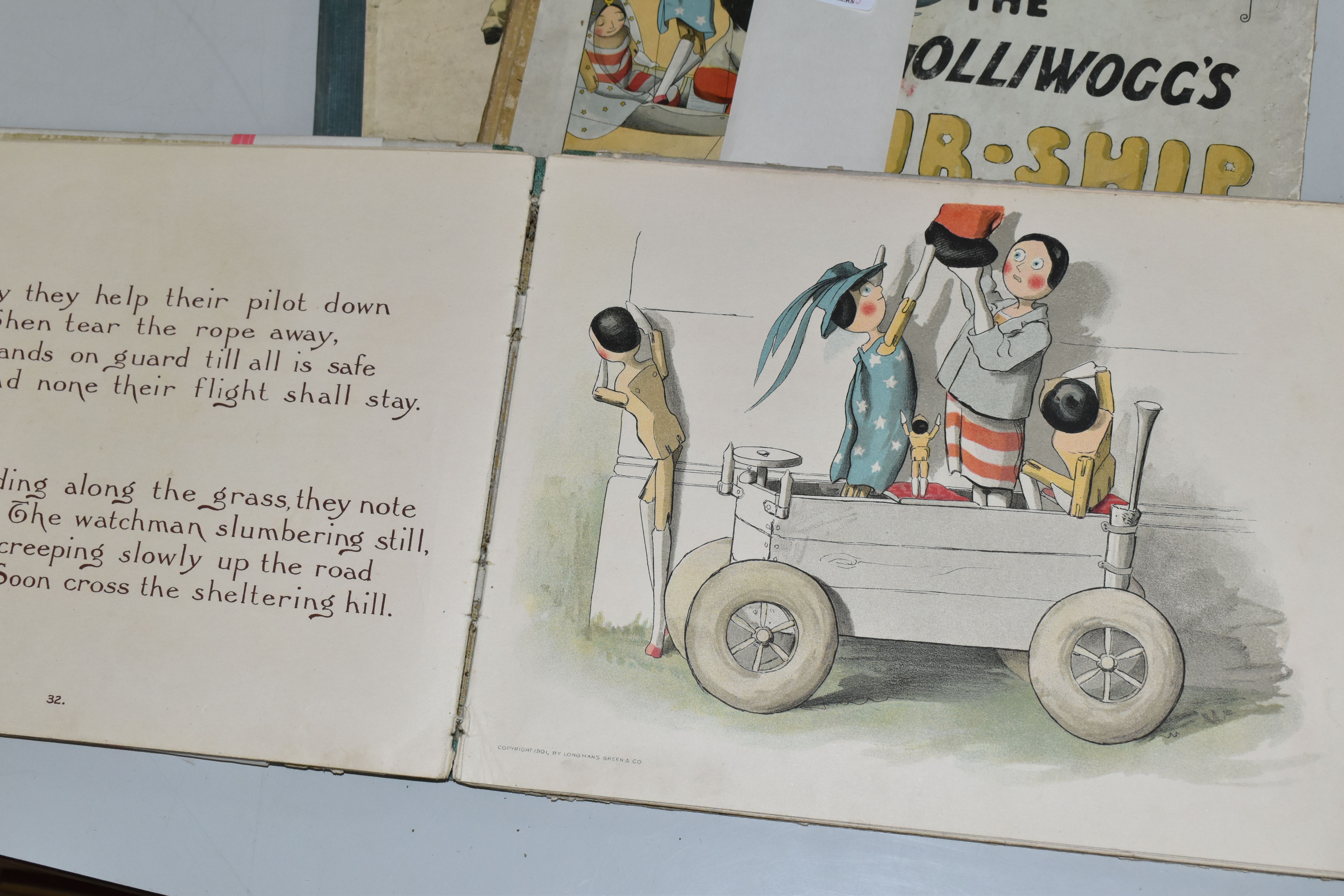 UPTON; Florence K, three vintage book titles from the Author, The Golliwogg's Air-Ship, The - Image 9 of 12