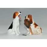 TWO ROYAL DOULTON FIGURES OF DOGS, comprising Cocker Spaniel with Pheasant HN1029, and Character Dog