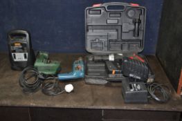 A PERFOMANCE 30 VOLT HAMMER DRILL, with two batteries and charger, a Bosch CSB 500-2, a Bosch PFZ