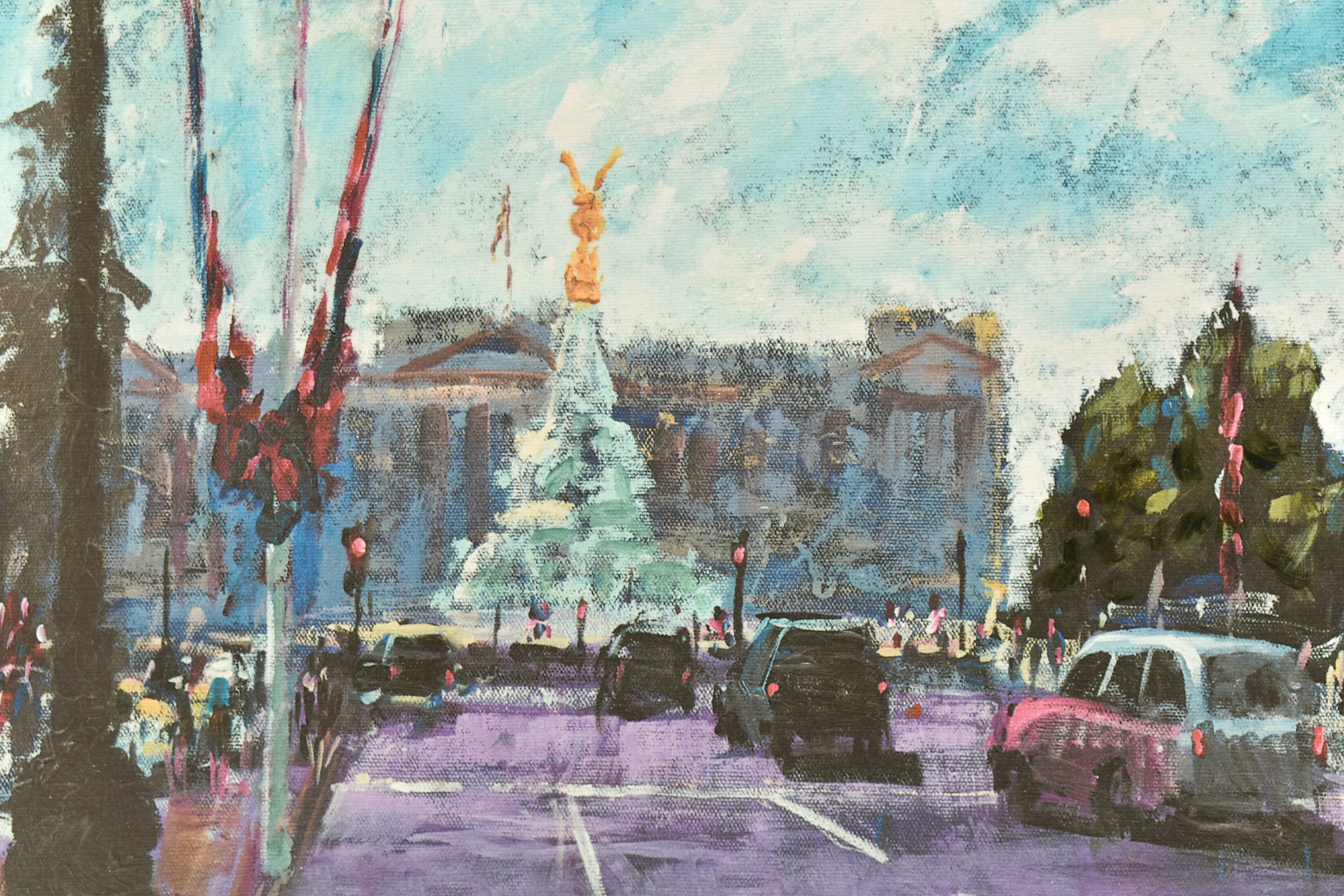 TIMMY MALLETT (BRITISH CONTEMPORARY) 'CELEBRATING ON THE MALL', a signed limited edition box - Image 2 of 5