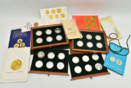 A CASED DISPLAY FROM THE CONSERVATION COIN COLLECTION, struck by the Royal Mint on behalf of the